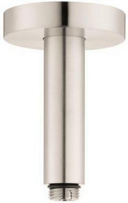 3-93/100 in. Shower Arm Bathrooom Faucet Part in Brushed Nickel
