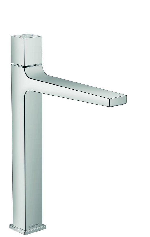 Hansgrohe Polished Chrome Deck Mount Bathroom Sink Faucet with Single Lever Handle 