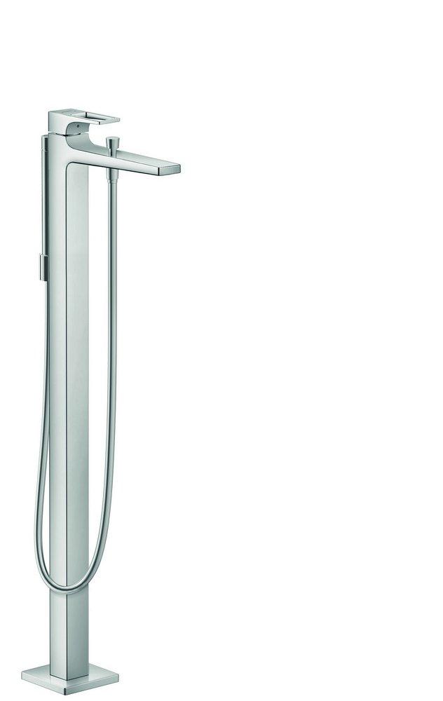Hansgrohe Polished Chrome 1.8 gpm Freestanding Tub Filler Trim with Single Loop Handle 