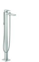 1.8 gpm Freestanding Tub Filler Trim with Single Loop Handle in Polished Chrome