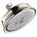 Multi Function Full, Pulsating Massage and Intense Turbo Showerhead in Polished Nickel
