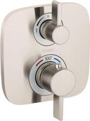 Hansgrohe Brushed Nickel Two Handle Bathtub & Shower Faucet Trim 