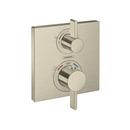 Hansgrohe Brushed Nickel Two Handle Bathtub & Shower Faucet (Trim Only) 