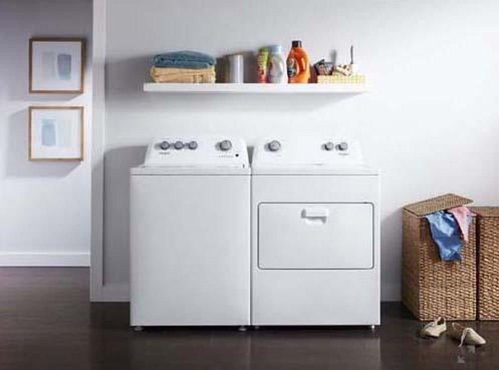 Whirlpool White 27 in. Electric Top Load Washer in White 