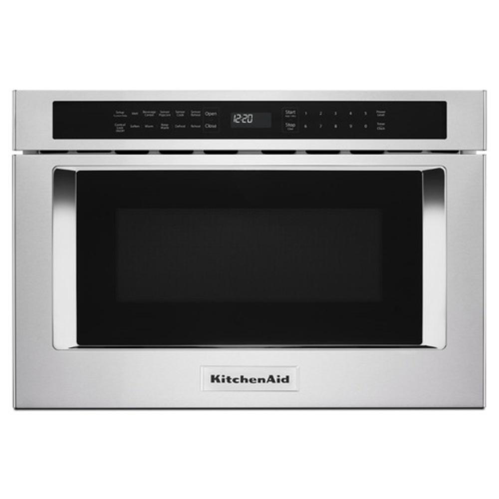 KitchenAid Stainless Steel 16 in. 1.2 cu. ft. 950 W Built-In Microwave 