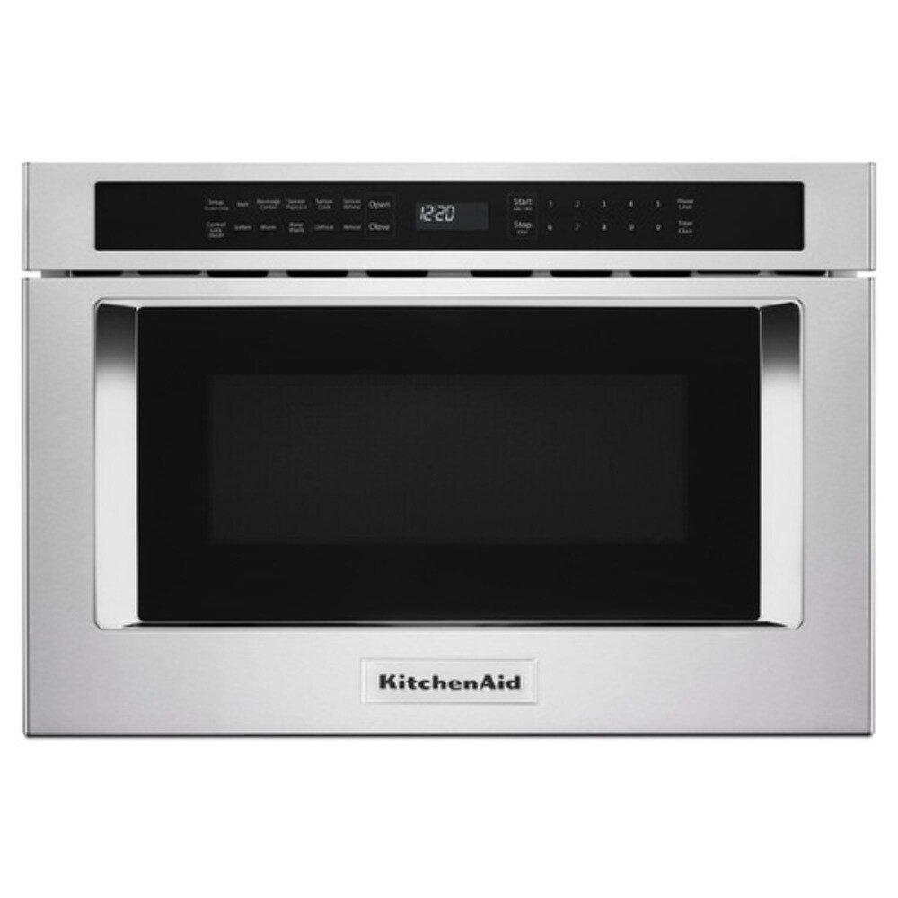 KitchenAid Stainless Steel 16 in. 1.2 cu. ft. 950 W Built-In Microwave 