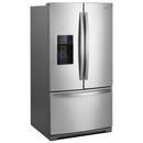 Whirlpool Fingerprint Resistant Stainless Steel 35-11/16 in. 27 cu. ft. French Door and Full Refrigerator 
