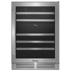 23-13/16 in. 46 Bottles Wine Cooler in Stainless Steel