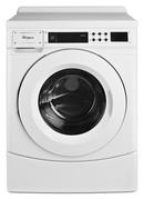 28-13/16 in. 3.1 cu. ft. Electric Front Load Washer in White