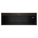 1.1 cu. ft. 1000 W Updraft Over-the-Range Microwave in Black Stainless