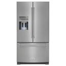 27 cu. ft. Bottom Mount Freezer French Door Refrigerator in PrintShield&#8482; Stainless Steel