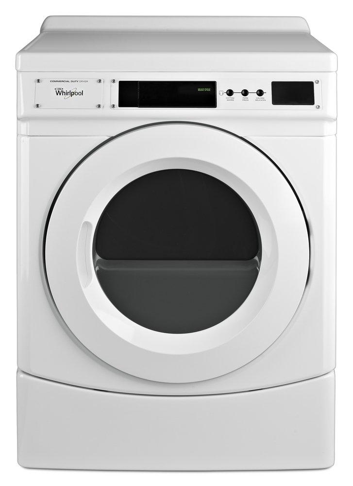 Whirlpool White 27 in. 6.7 cu. ft. Electric Dryer 