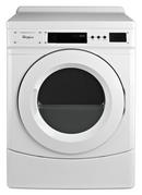 27 in. 6.7 cu. ft. Electric Dryer in White