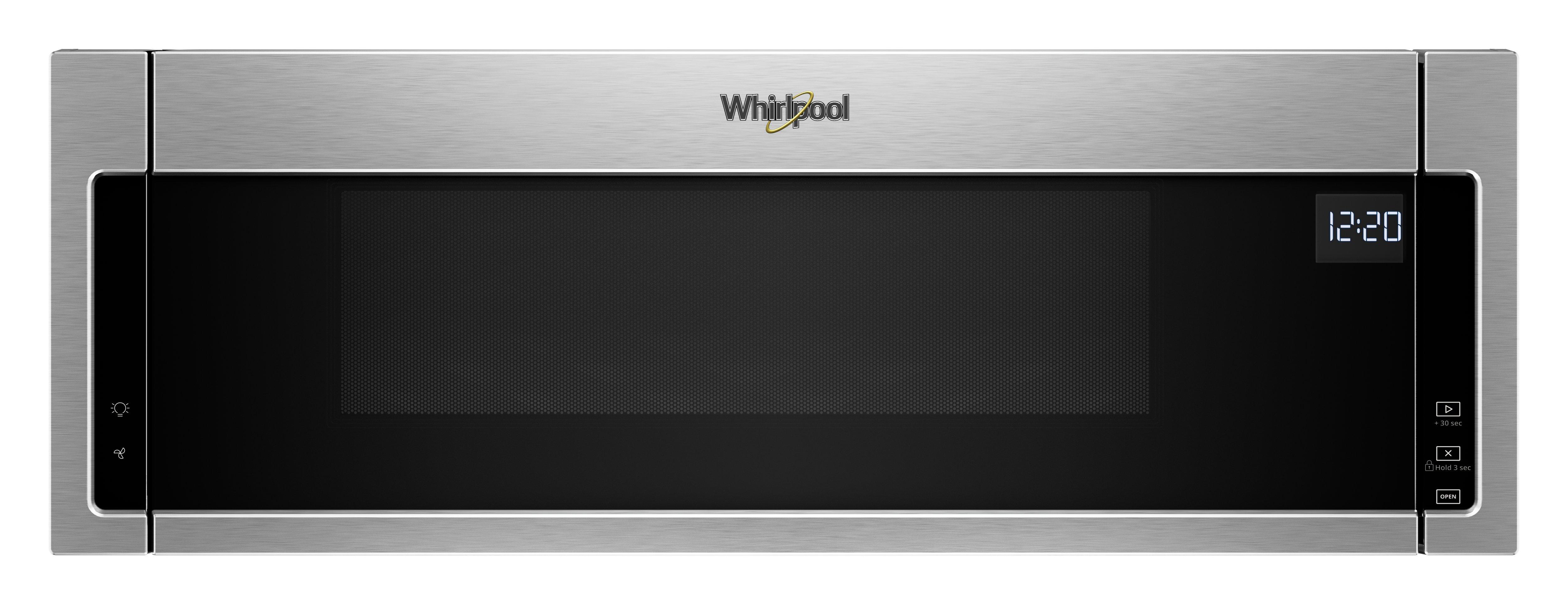 Whirlpool Stainless Steel 1.1 cu. ft. 1000 W Updraft Over-the-Range Microwave 