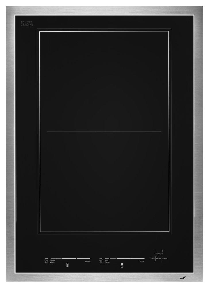 JennAir Black/Stainless Steel 1 Burner Induction Cooktop 