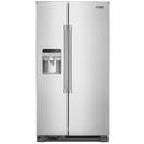 35-7/8 in. 24.51 cu. ft. Side-By-Side Refrigerator in Fingerprint Resistant Stainless Steel