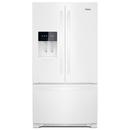 35-5/8 in. 25 cu. ft. French Door and Full Refrigerator in White