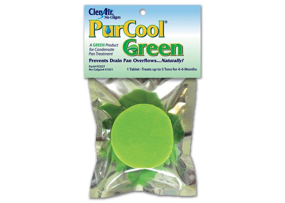 Nu-Calgon PCG5T - PURCOOL GREEN TABLETS 12 IN CASE 