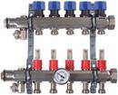Viega Union x FPT #100 6-Outlet Stainless Steel Valve Manifold 