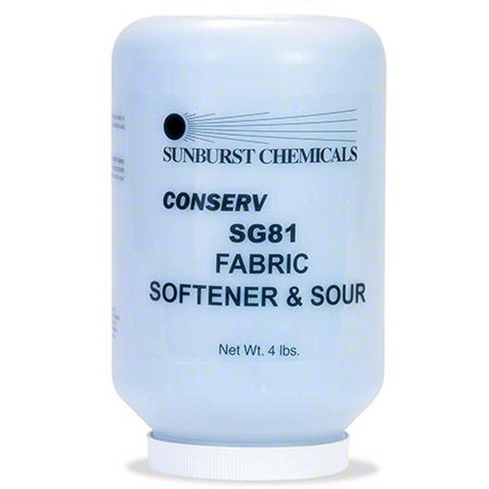 Sunburst Chemicals Blue CONSERV SG81 FAB SOFTENER SOUR 2 CS 