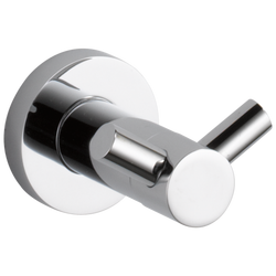 2 Robe Hook in Polished Chrome
