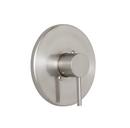Single Handle Shower Faucet in Brushed Nickel Trim Only