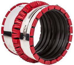 Universal Polyamide EPDM and 304 Stainless Steel Adapter Coupling 6.27 - 8.10 in.