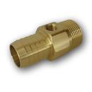 1 in. MPT x Barbed Brass Straight Adapter