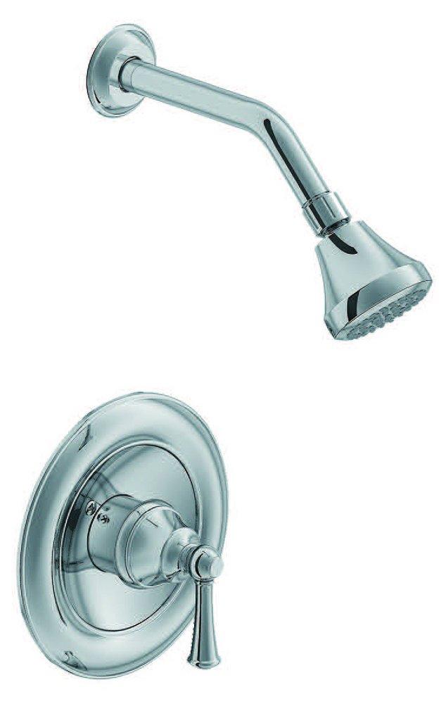 PROFLO® Brushed Nickel 1.8 gpm Shower Faucet Trim Kit with Single-Handle 