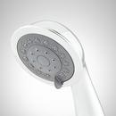 Signature Hardware Chrome 1.8 gpm 4-Hole Deck Mount Roman Tub Faucet with Double Lever Handle and Hand Shower 