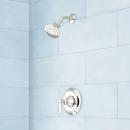 Signature Hardware Polished Nickel One Handle Single Function Shower Faucet 