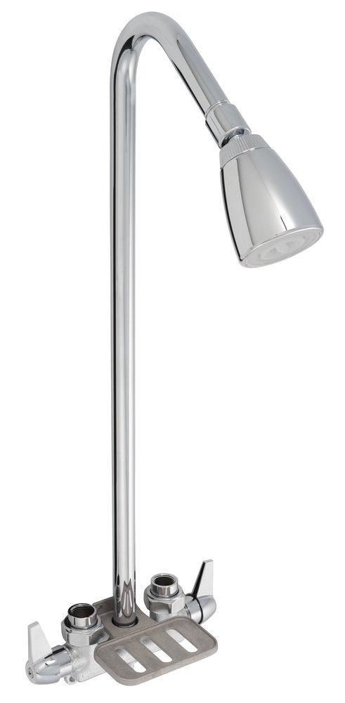 PROFLO® Chrome 1.8 gpm Two Lever Handle Single Function Utility Shower Faucet 