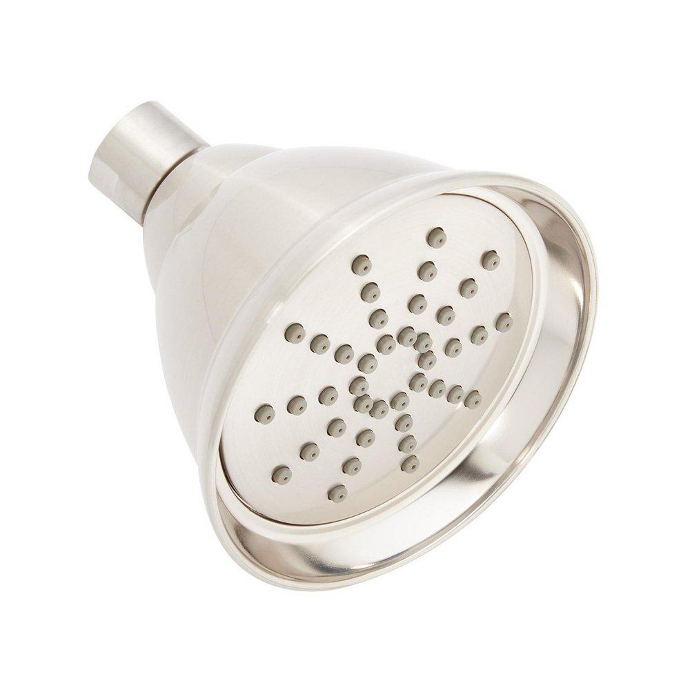 Signature Hardware Brushed Nickel 7-7/8 in. Single Function Full Showerhead 