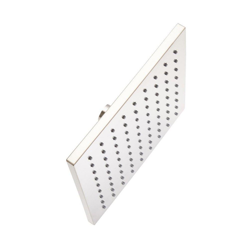 Signature Hardware Brushed Nickel 7-7/8 in. Single Function Full Showerhead 