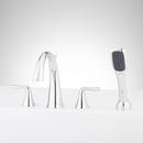 Two Handle Roman Tub Faucet with Hand Shower in Chrome (Trim Only)