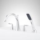 Signature Hardware Chrome Two Handle Roman Tub Faucet (Trim Only) 