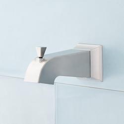 One Handle Single Function Bathtub & Shower Faucet in Brushed Nickel (Trim Only)