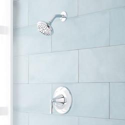 Single Handle Multi Function Shower Faucet in Polished Chrome (Trim Only)