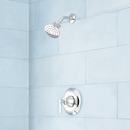 One Handle Single Function Shower Faucet in Polished Chrome (Trim Only)