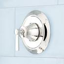 Signature Hardware Polished Nickel Single Handle Single Function Bathtub & Shower Faucet (Trim Only) 