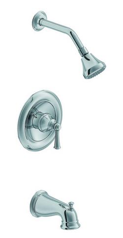 One Handle Single Function Bathtub & Shower Faucet in Chrome (Trim Only)