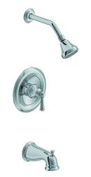 One Handle Single Function Bathtub & Shower Faucet in Brushed Nickel (Trim Only)