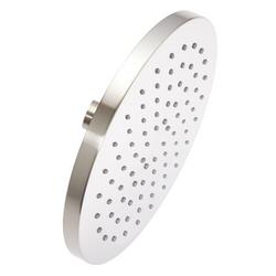 8 In. 1.8 GPM Single Function Round Showerhead in Brushed Nickel