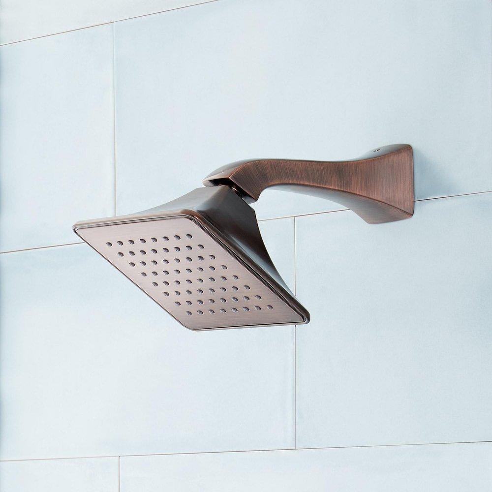 Signature Hardware Oil Rubbed Bronze Single Handle Single Function Bathtub & Shower Faucet (Trim Only) 