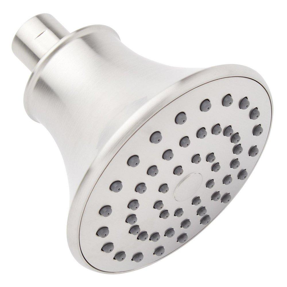 Signature Hardware Brushed Nickel Single Function Full Showerhead 