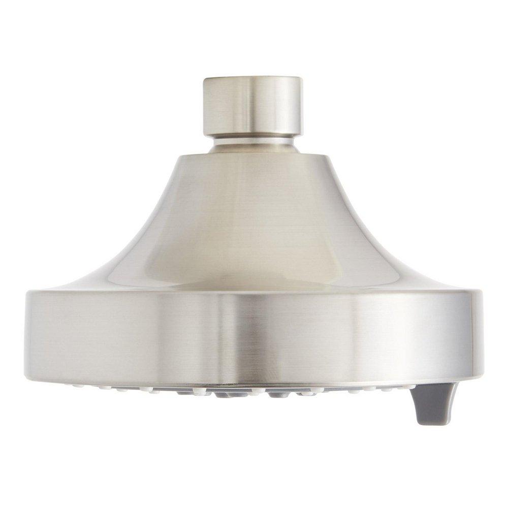 Signature Hardware Brushed Nickel 4-1/8 in. Multi Function Full, Massage and Full & Massage Spray Showerhead 