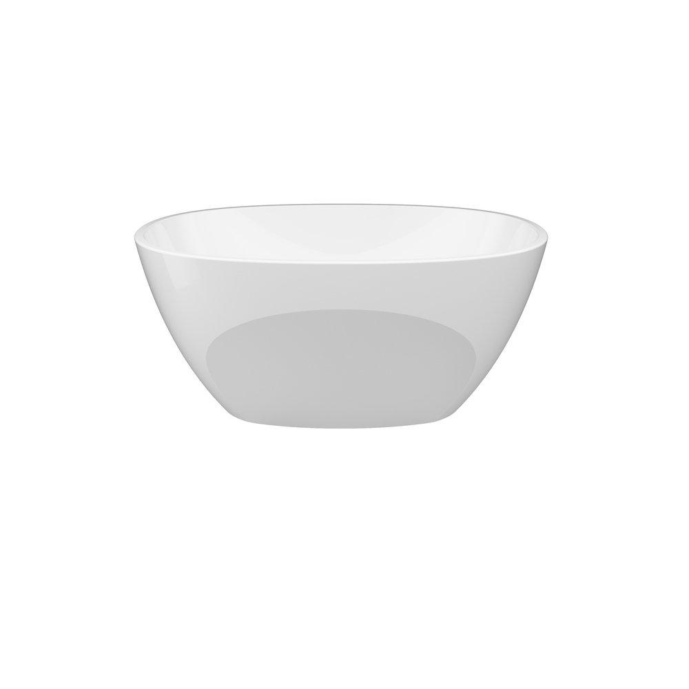 JACUZZI&reg; White CONTENTO VESSEL SINK WHITE GLOSS 