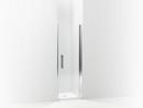 67 x 30 in. Swinging Shower Door with 1/4 in. Heavy Tempered Glass in Silver