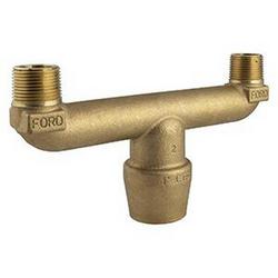 1 x 3/4 x 3/4 in. Ultra-Tite x MIP Water Service Brass U Branch