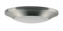Maxim Lighting&reg; Satin Nickel 15W 1-Light LED Flushmount Ceiling Fixture 